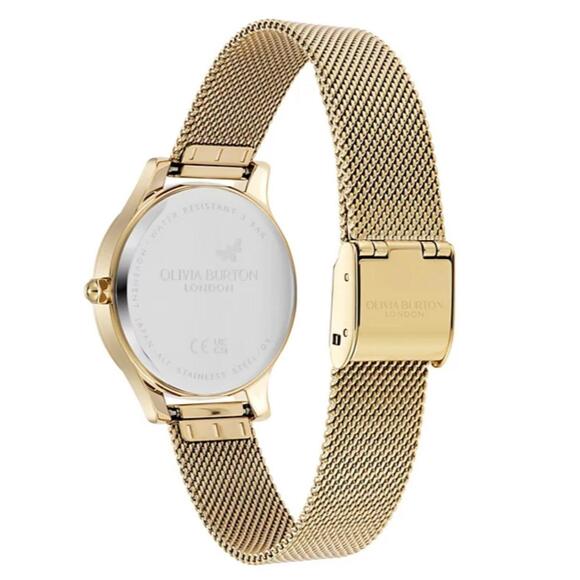 Olivia Burton Women\'s WonderStainless SteelMeshBraceletWatch
